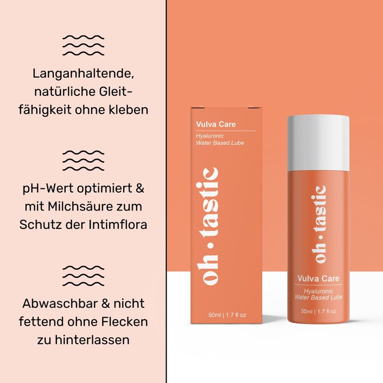 Shopapotheke Ohtastic Natürliches Sensitiv Gleitgel Mit Hyaluron