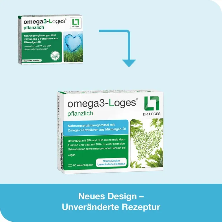 Shopapotheke Omega3-Loges Pflanzlich – Omega-3 Kapseln Vegan