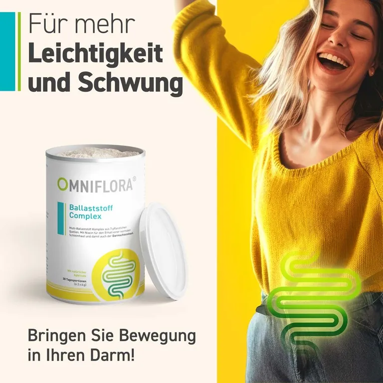 Shopapotheke OMNIFLORA® Ballaststoff Complex Mit Niacin Und Glutenfrei