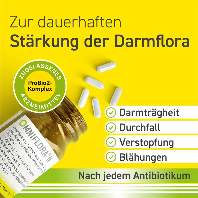Shopapotheke Omniflora® N – Probiotika Kapseln Für Die Darmflora