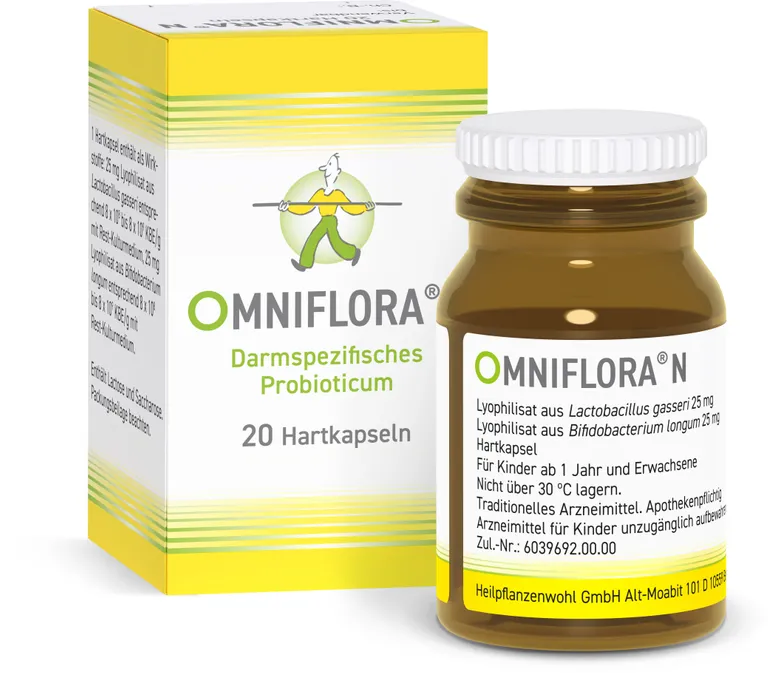 shopapotheke Omniflora® N – Probiotika Kapseln für die Darmflora