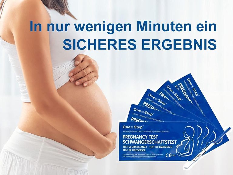 Shopapotheke One+Step Blue Line Ultraempfindlicher Schwangerschaftstest - Frühtest 10 Miu/ml