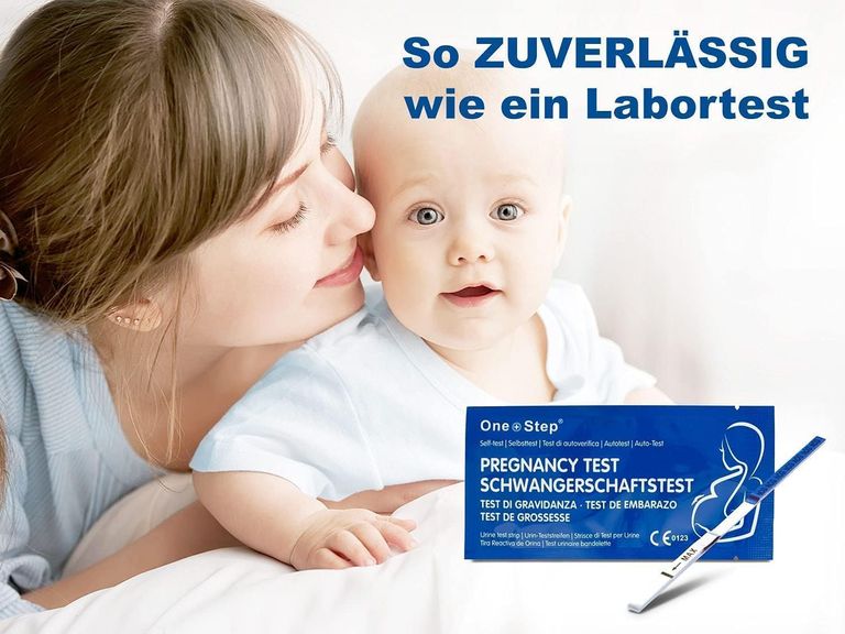 Shopapotheke One+Step Blue Line Ultraempfindlicher Schwangerschaftstest - Frühtest 10 Miu/ml
