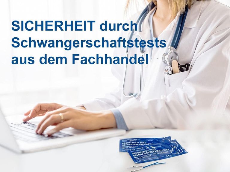Shopapotheke One+Step Blue Line Ultraempfindlicher Schwangerschaftstest - Frühtest 10 Miu/ml