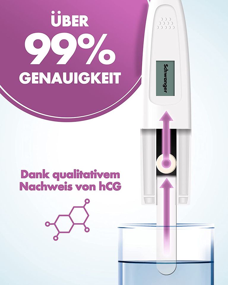 Shopapotheke One+Step Digitaler Schwangerschaftstest Mit Klarer Anzeige "schwanger" / "nicht Schwanger"