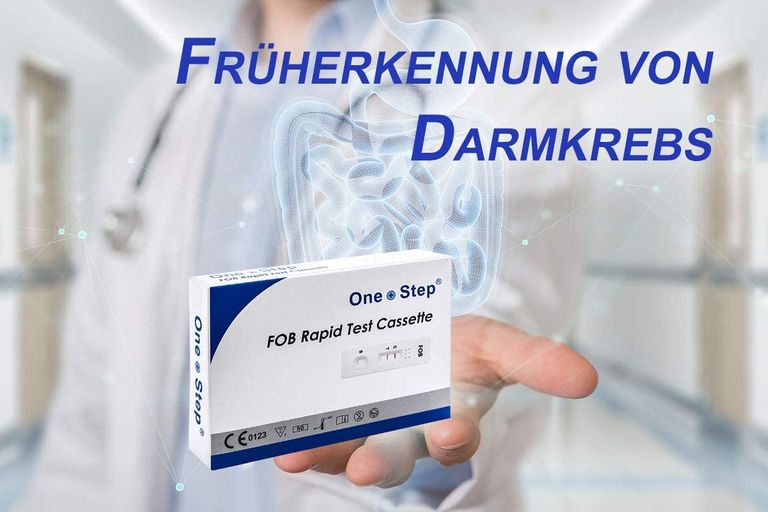 Shopapotheke One+Step FOB Darmtest Schnelltest - Komplettes Set Zur Früherkennung