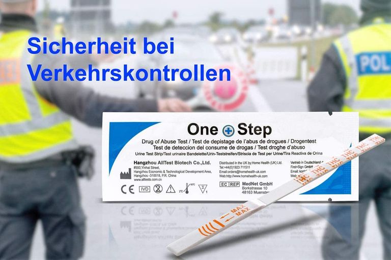 Shopapotheke One+Step THC Drogentest-Schnelltest - Selbsttest Mit Hoher Sensitivität Cut-off: 20 Ng/ml