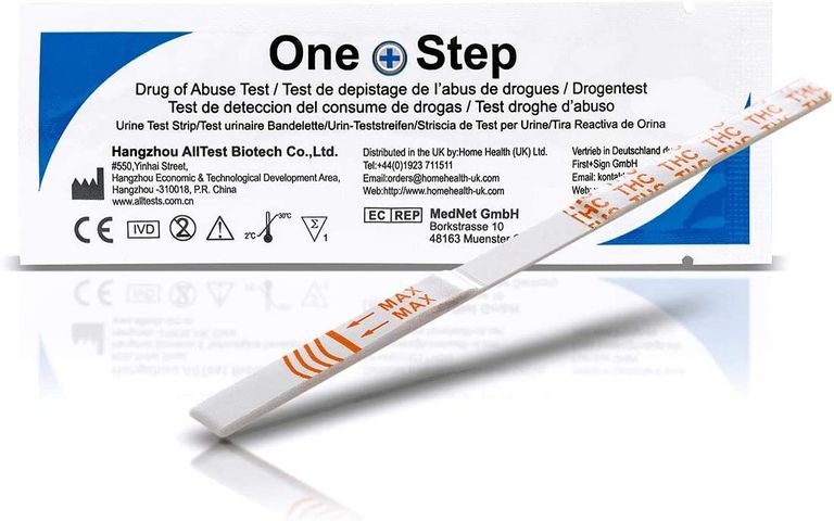 shopapotheke One+Step THC Drogentest-Schnelltest - Selbsttest mit hoher Sensitivität Cut-off: 20 ng/ml