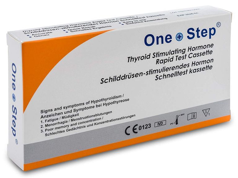 shopapotheke One+Step TSH Schnelltest - Komplettes Set zur Früherkennung einer Schilddrüsenunterfunktion