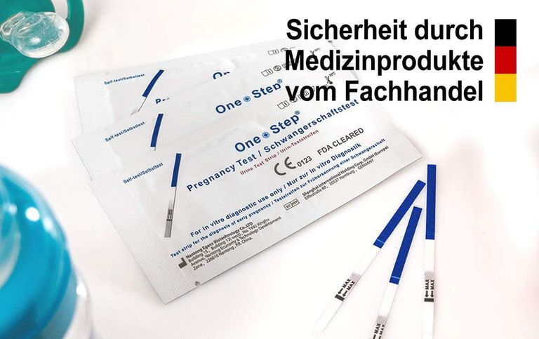 Shopapotheke One+Step Ultraempfindlicher Schwangerschaftstest - Frühschwangerschaftstest 10 Miu/ml