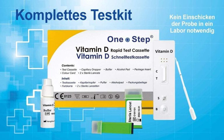 Shopapotheke One+Step Vitamin D Test Kit Selbsttest
