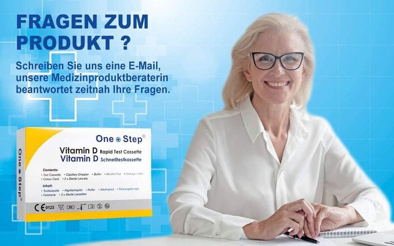 Shopapotheke One+Step Vitamin D Test Kit Selbsttest