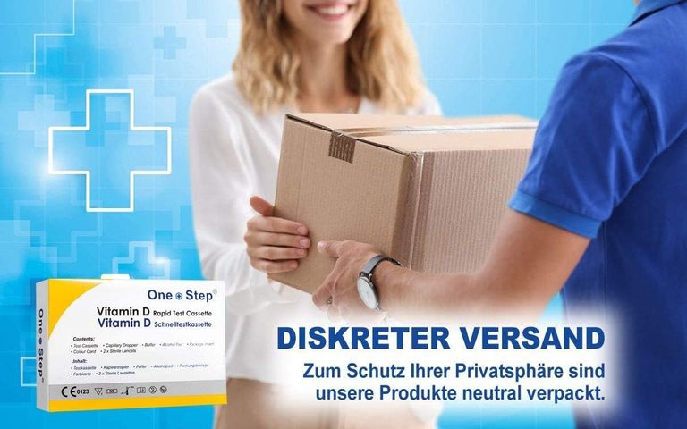Shopapotheke One+Step Vitamin D Test Kit Selbsttest