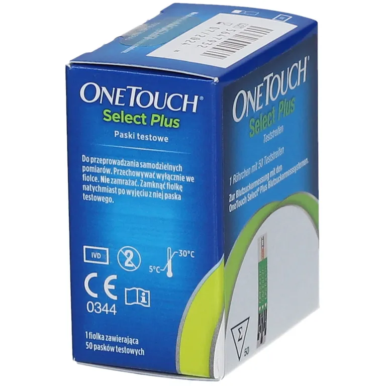 Shopapotheke OneTouch Select Plus Blutzuckerteststreifen Zur Blutzucker-Messung Bei Diabetes (Zucker-Krankheit)