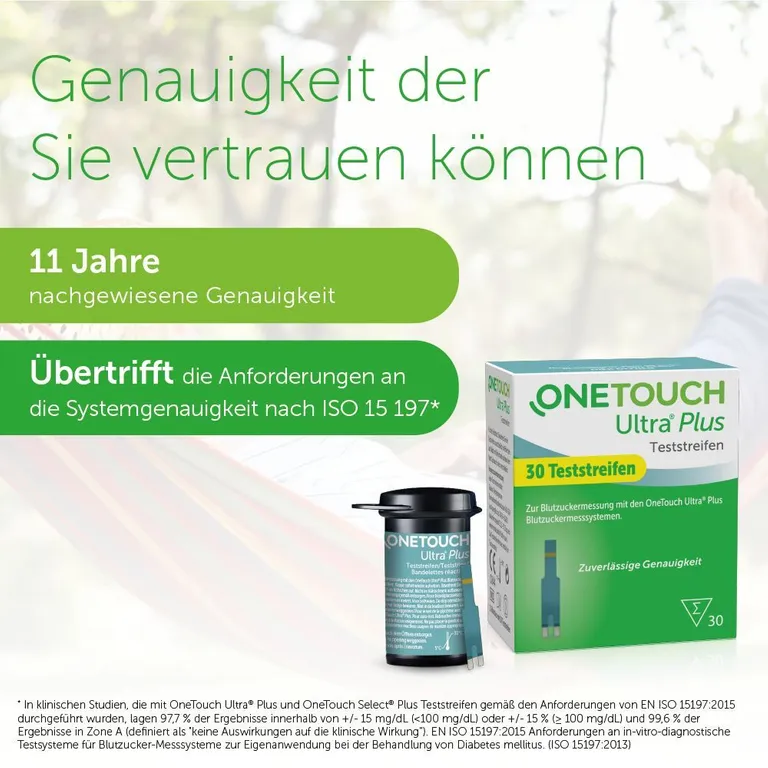 Shopapotheke OneTouch Ultra® Plus Blutzuckerteststreifen Zur Blutzucker-Messung Bei Diabetes (Zucker-Krankheit)