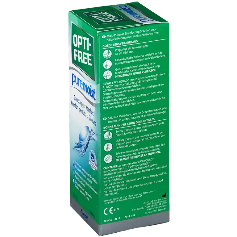 Shopapotheke OPTI-FREE® Puremoist® Kontaktlinsenpflegemittel
