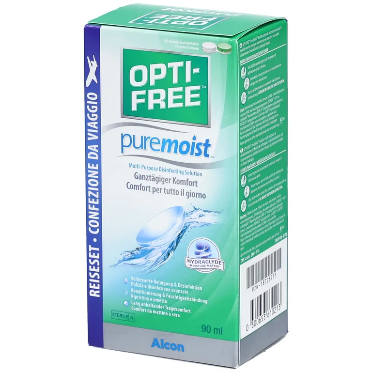 shopapotheke OPTI-FREE® Puremoist® Kontaktlinsenpflegemittel