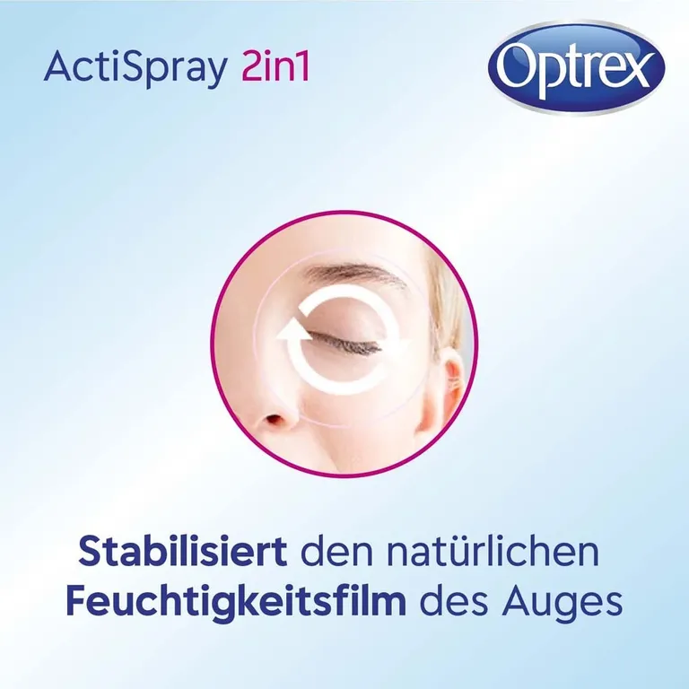 Shopapotheke Optrex ActiSpray 2in1 Augenspray Für Trockene & Gereizte Augen
