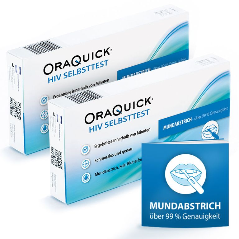 shopapotheke OraQuick HIV Selbsttest durch Mundabstrich
