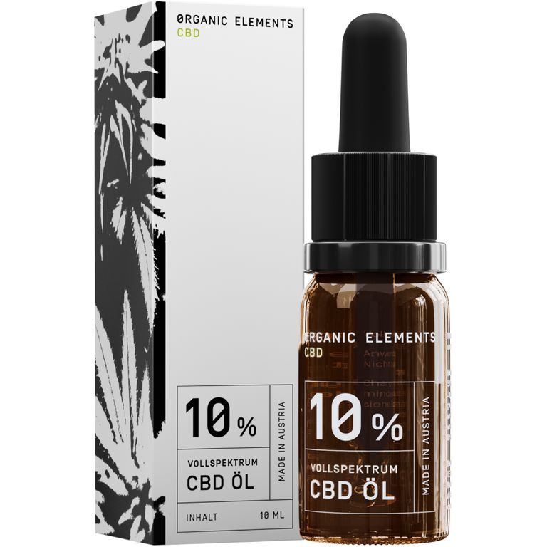 shopapotheke ORGANIC ELEMENTS Vollspektrum CBD Öl 10%