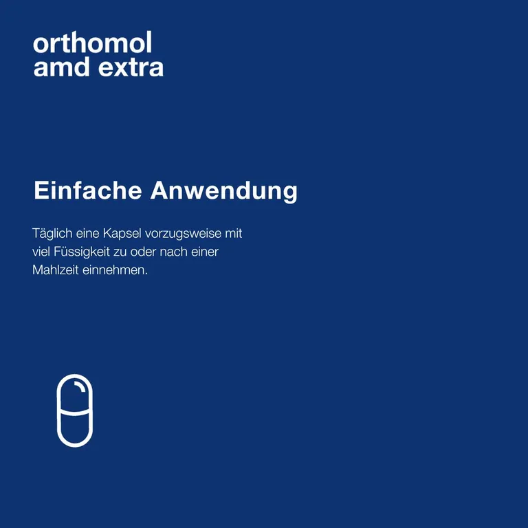 Shopapotheke Orthomol AMD Extra - Mikronährstoffe Für Den Erhalt Normaler Sehkraft - Mit Zink Lutein Und Zeaxanthin - Kapseln