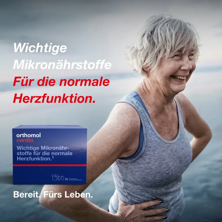 Shopapotheke Orthomol Cardio - Unterstützt Die Normale Herzfunktion Mit Magnesium Omega-3-Fettsäure Vitamin D - Granulat/Tabletten/Kapseln