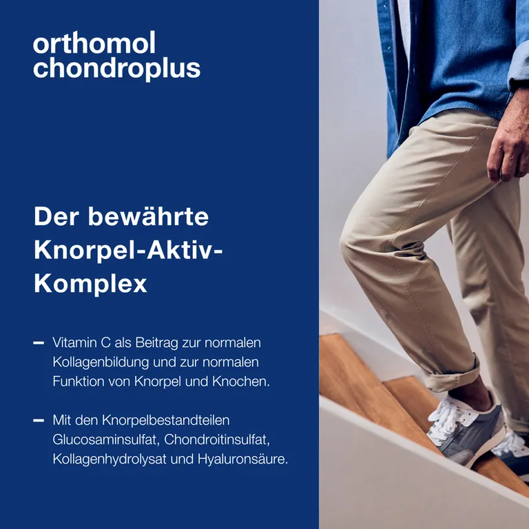 Shopapotheke Orthomol Chondroplus - Nährstoffe Für Knorpel Und Knochen - Mit Glucosamin- Chondroitinsulfat Und Hyaluronsäure - Granulat/Kapseln