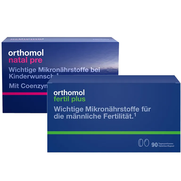 shopapotheke Orthomol Fertil plus + Orthomol Natal pre