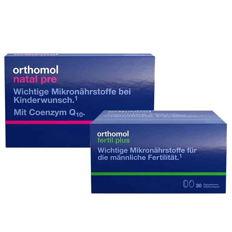 shopapotheke Orthomol Fertil plus + Orthomol Natal pre