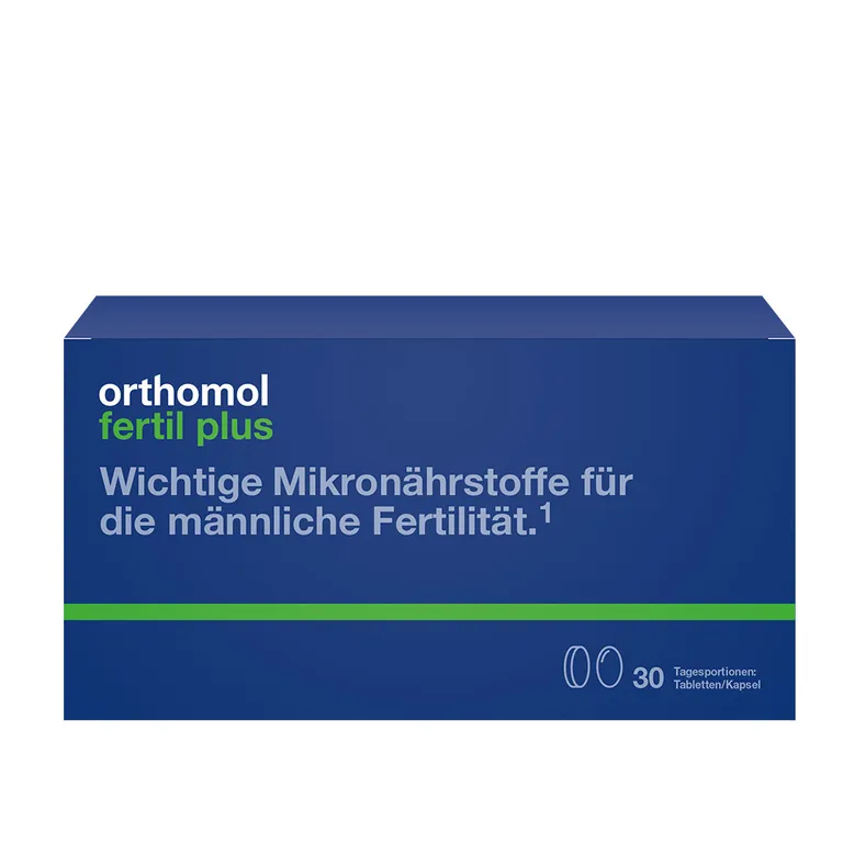 shopapotheke Orthomol Fertil plus Tabletten/Kapseln – Mikronährstoffe bei Kinderwunsch für den Mann