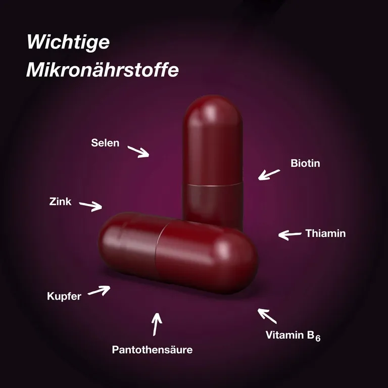 Shopapotheke Orthomol Hair Intense - Mikronährstoffe Für Schönes Haar - Mit Biotin Kupfer Zink Und Dem Patentierten KeraLiacin - Kapseln