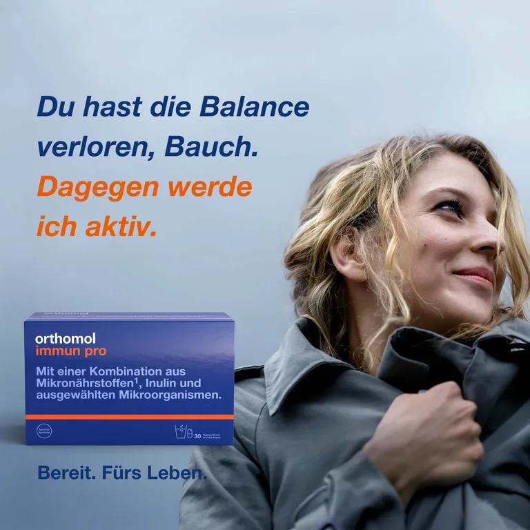 Shopapotheke Orthomol Immun Pro - Für Eine Intakte Darmflora - Inulin Mikronährstoffe Und Ausgewählte Mikroorganismen - Granulat/Kapseln