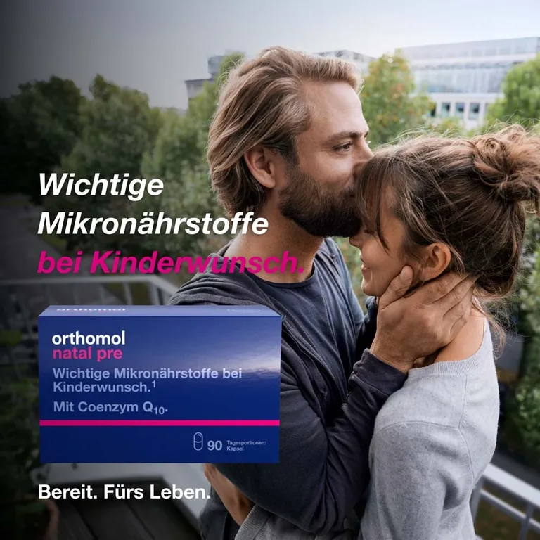 Shopapotheke Orthomol Natal Pre Kapseln - Wichtige Mikronährstoffe Bei Kinderwunsch Für Die Frau