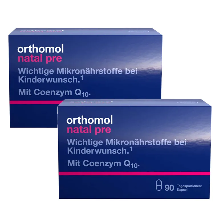 shopapotheke Orthomol Natal pre Kapseln - wichtige Mikronährstoffe bei Kinderwunsch für die Frau