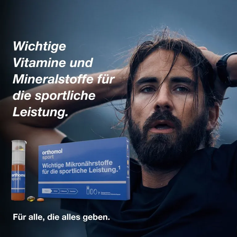 Shopapotheke Orthomol Sport - Mikronährstoffe Für Sportliche Leistung - Mit Magnesium Vitamin D Und B12 - Trinkampullen/Tabletten/Kapseln