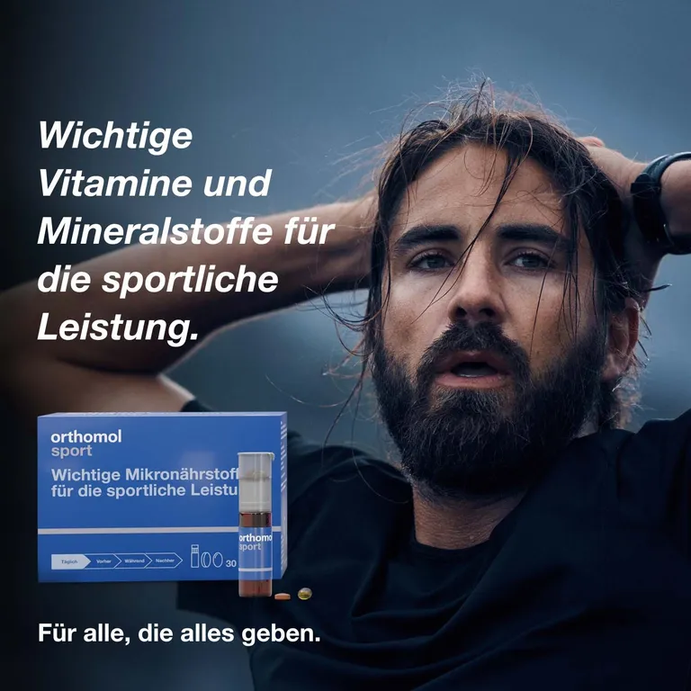 Shopapotheke Orthomol Sport - Mikronährstoffe Für Sportliche Leistung - Mit Magnesium Vitamin D Und B12 - Trinkampullen/Tabletten/Kapseln