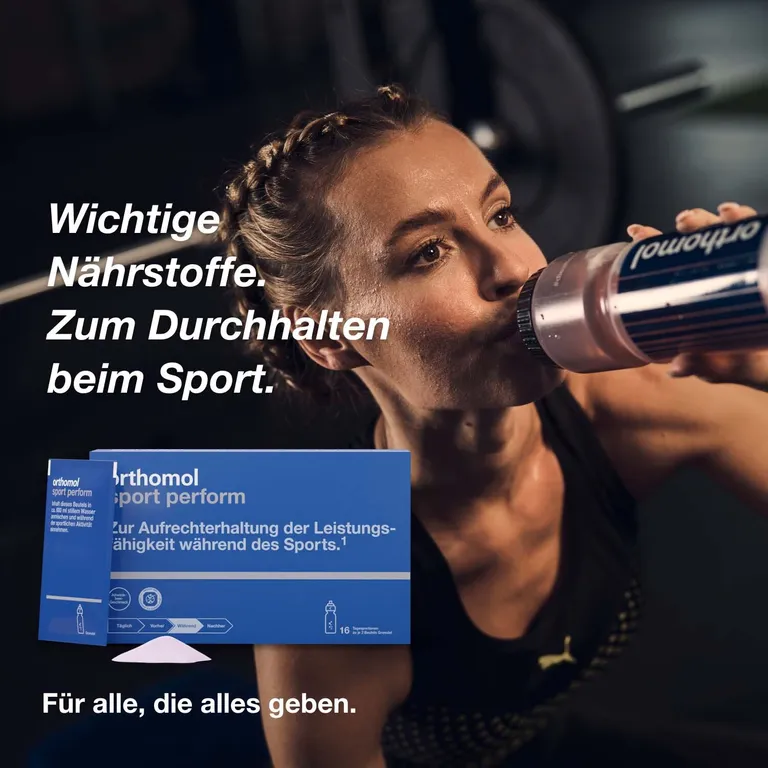 Shopapotheke Orthomol Sport Perform - Elektrolyte Für Leistungsfähigkeit Während Des Sports - Mit Vitamin B12 Magnesium Und Calcium - Granulat