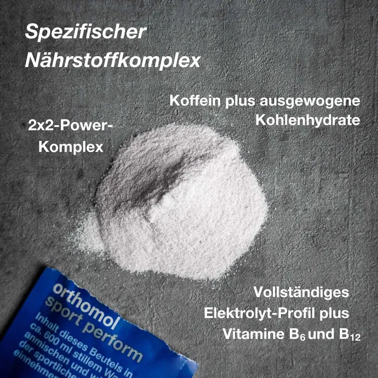 Shopapotheke Orthomol Sport Perform - Elektrolyte Für Leistungsfähigkeit Während Des Sports - Mit Vitamin B12 Magnesium Und Calcium - Granulat