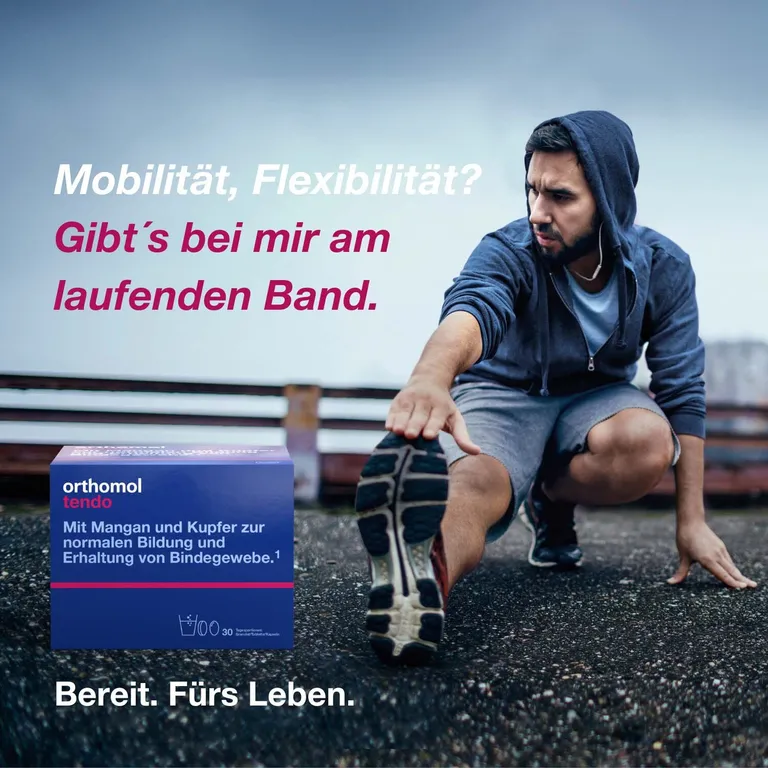 Shopapotheke Orthomol Tendo - Für Normale Bildung Und Erhalt Von Bindegewebe - Mikronährstoffe Mangan Und Kupfer - Granulat/Tablette/Kapseln