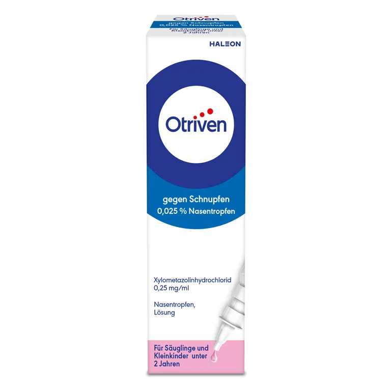 shopapotheke Otriven gegen Schnupfen 0 025 % Nasentropfen 10 ml für Babys und Kleinkinder