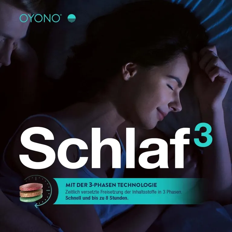 Shopapotheke OYONO® Nacht Intens Mit 1 9mg Melatonin Und Ashwagandha Baldrian Lavendel - Jetzt 10% Mit Dem Code Klosterfrau2025 Sparen*