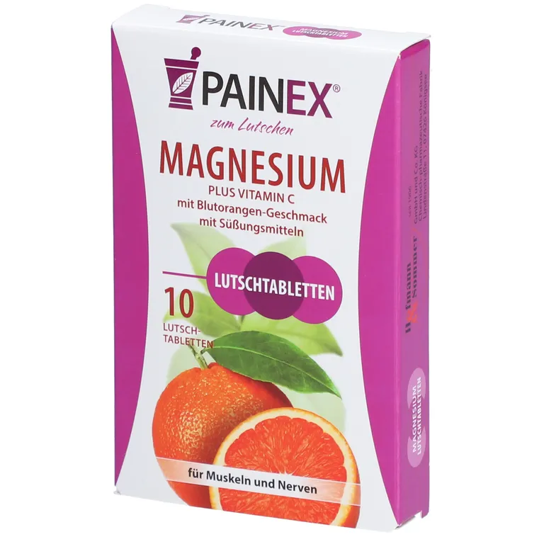 shopapotheke PAINEX® MAGNESIUM + Vitamin C Lutschtabletten