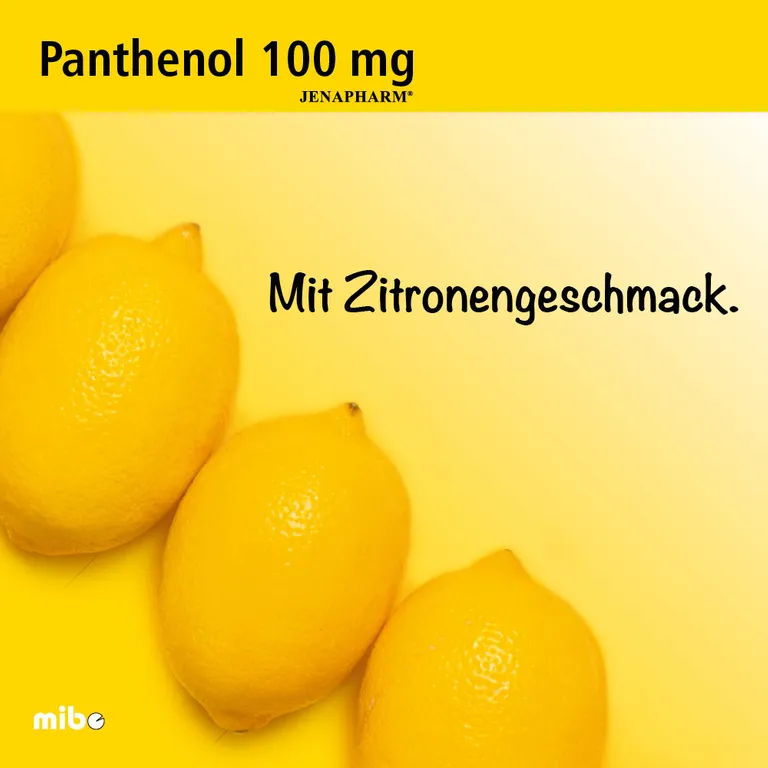 Shopapotheke Panthenol 100 Mg Jenapharm® Tabletten