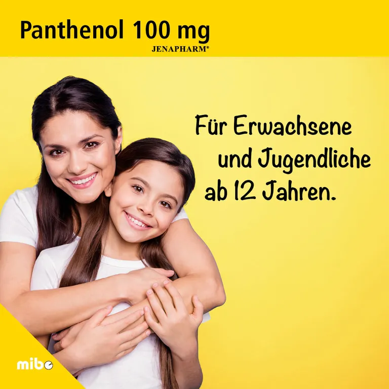 Shopapotheke Panthenol 100 Mg Jenapharm® Tabletten