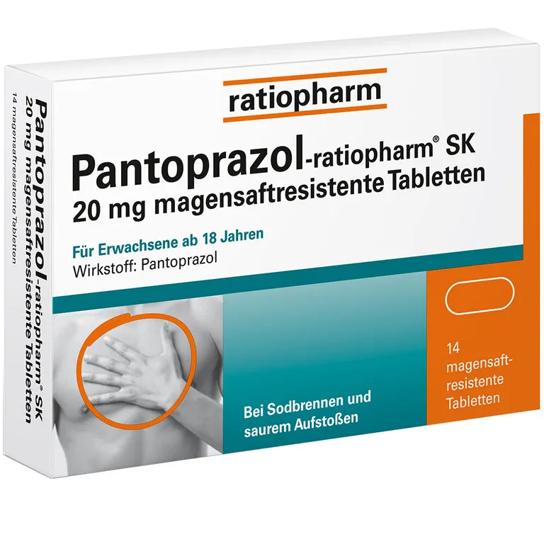 shopapotheke Pantoprazol ratiopharm® - bei Sodbrennen