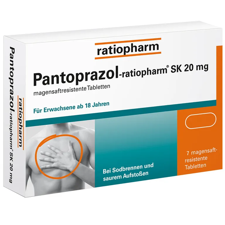 shopapotheke Pantoprazol ratiopharm® - bei Sodbrennen