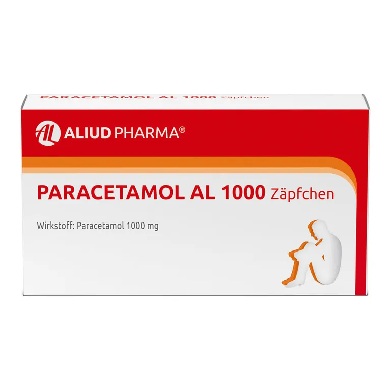 Shopapotheke Paracetamol AL 1000 Zäpfchen Bei Akuten Schmerzen Und Fieber