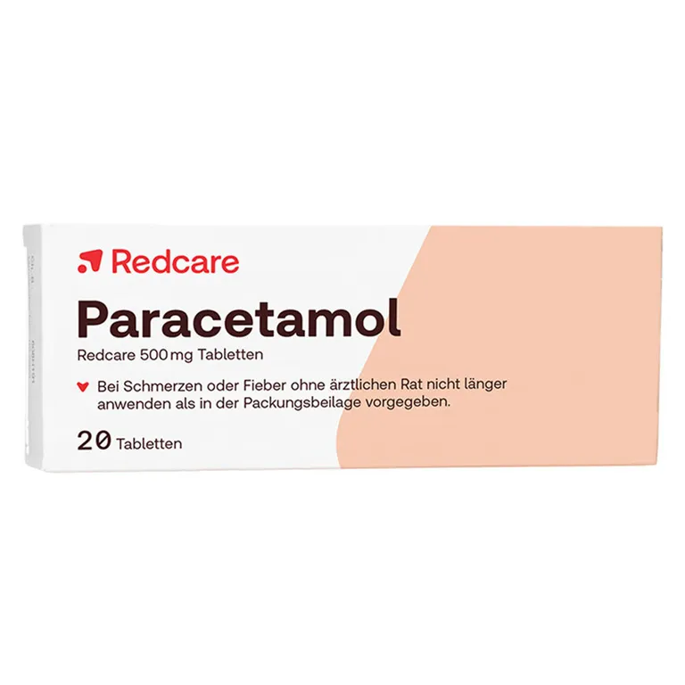 shopapotheke Paracetamol Redcare 500 mg gegen Schmerzen