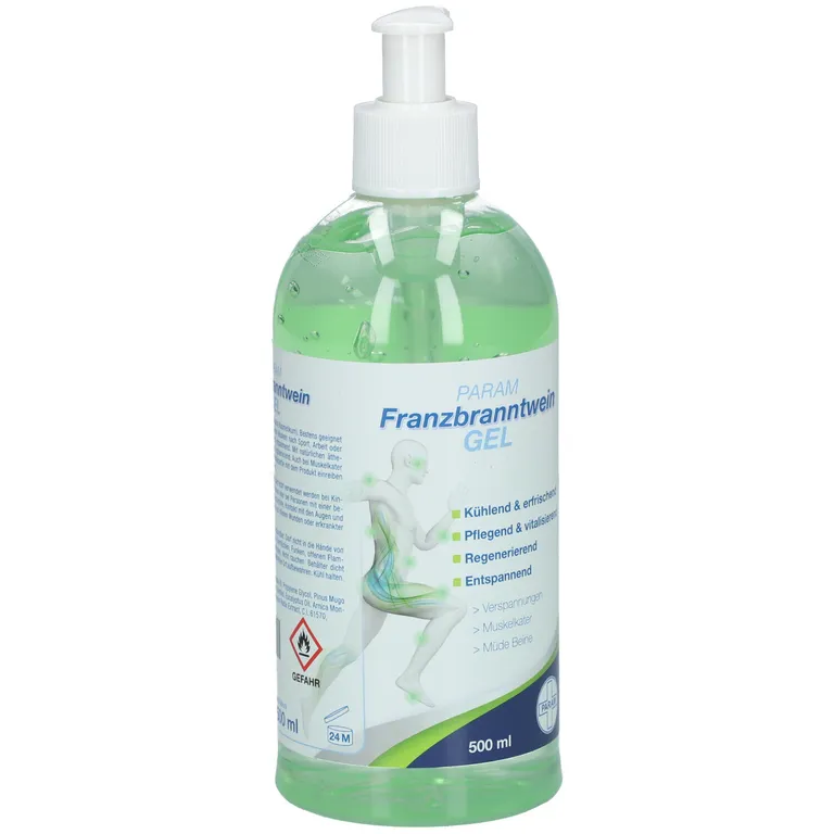 Shopapotheke PARAM Franzbranntwein Gel Pump-Spender