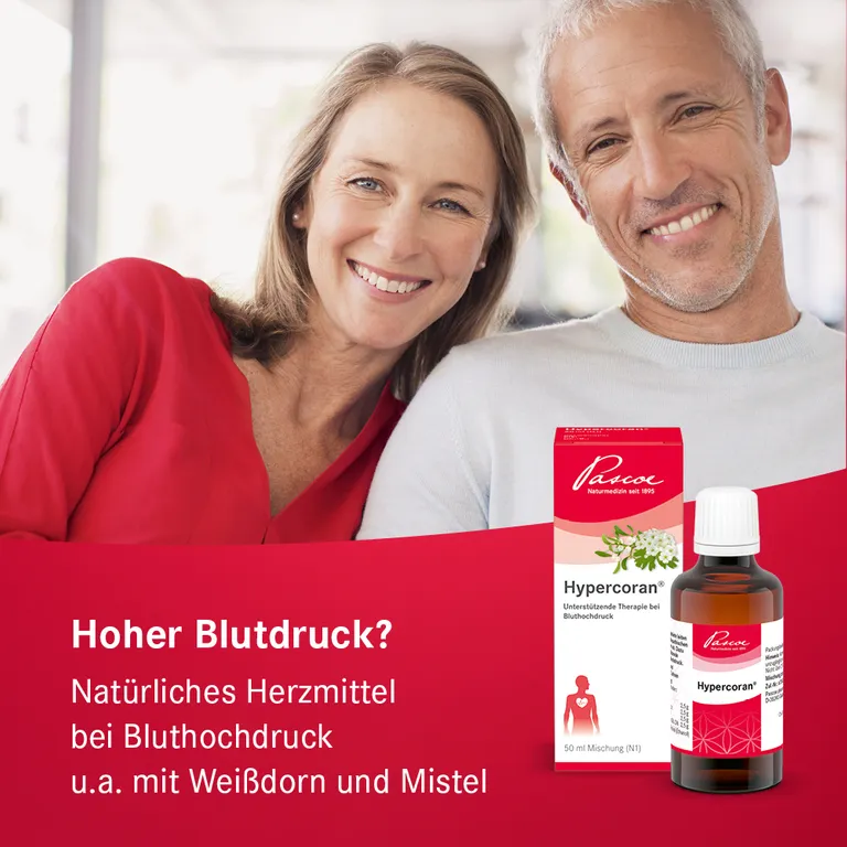 Shopapotheke Pascoe Hypercoran® Tropfen - Natürliches Herzmittel Bei Bluthochdruck U.a. Mit Weißdorn Und Mistel